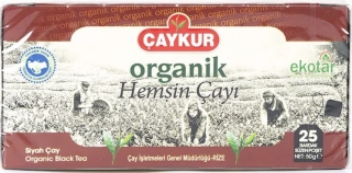 Çaykur Organik Hemşin Bardak Poşet Çay 25 Adet