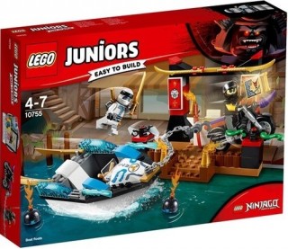 LEGO Juniors 10755 Zane Ninja Boat Pursuit