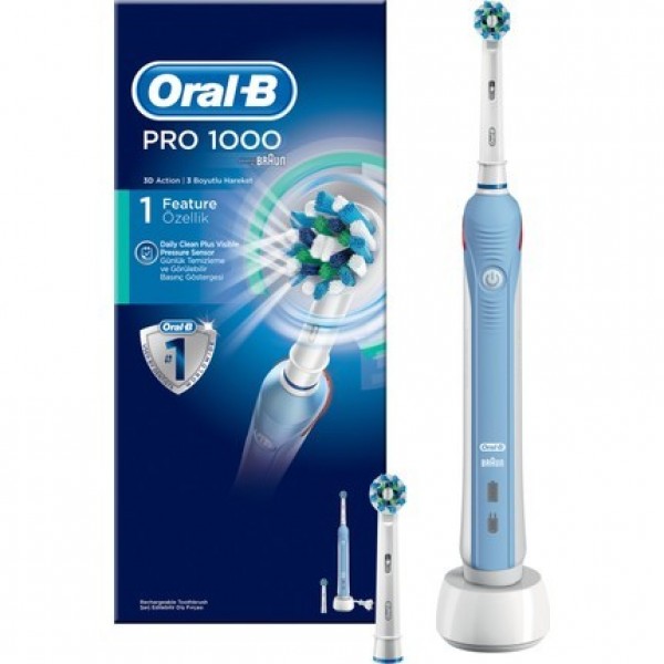 Oral-B Pro 1000 Şarjlı Diş Fırçası