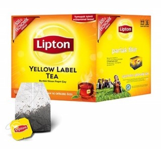 Lipton Yellow Label Bardak Poşet Çay 500 Adet