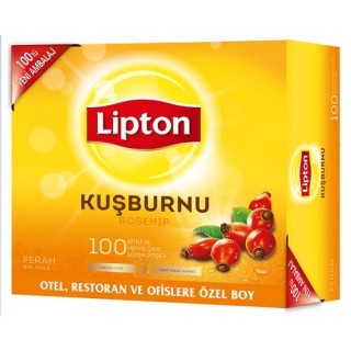 Lipton Kuşburnu Çayı Bardak Poşet 100 Adet