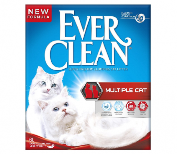 Ever Clean Multiple Cat 6 lt Kedi Kumu