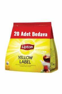 Lipton Yellow Label Demlik Poşet Çay 120 Adet