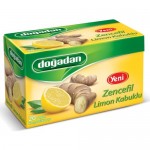 Doğadan Zencefil Limon Kabuklu Çay Bardak Poşet 20 Adet resim