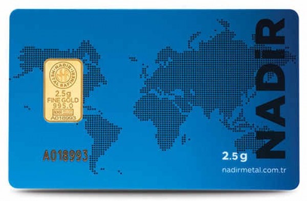 Nadir Gold 24 Ayar 2.5 Gram Altın