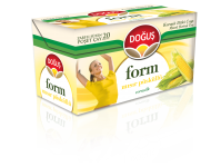 Doğuş Form Mısır Püsküllü Çay Bardak Poşet 20 Adet resim