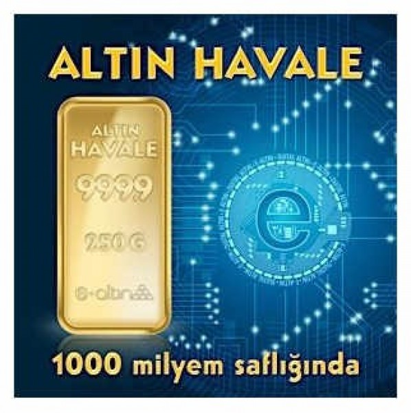 E-Altın 24 Ayar 250 Gram Has Altın
