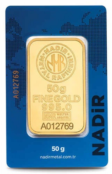 Nadir Gold 24 Ayar 50 Gram Altın