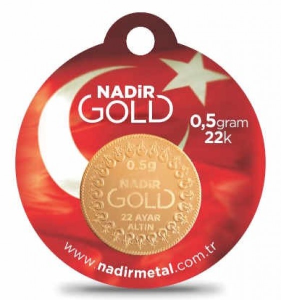 Nadir Gold 22 Ayar 0.5 Gram Altın