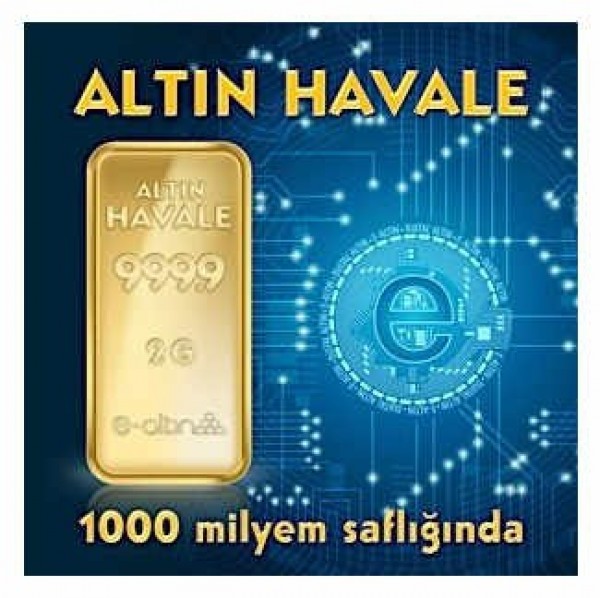 E-Altın 24 Ayar 2 Gram Has Altın
