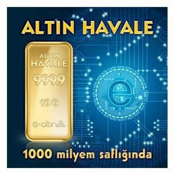 E-Altın 24 Ayar 10 Gram Has Altın
