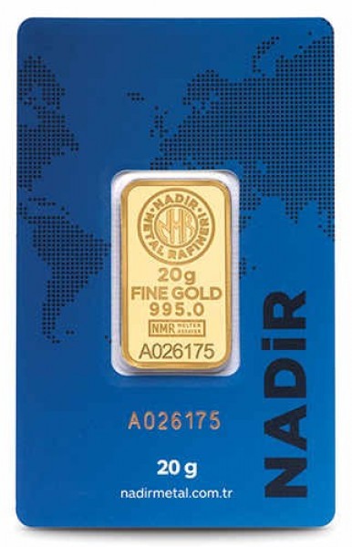 Nadir Gold 24 Ayar 20 Gram Altın