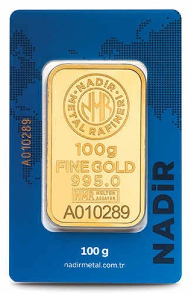 Nadir Gold 24 Ayar 100 Gram Altın