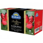 Karali Kuşburnu Çayı Bardak Poşet 20 Adet resim