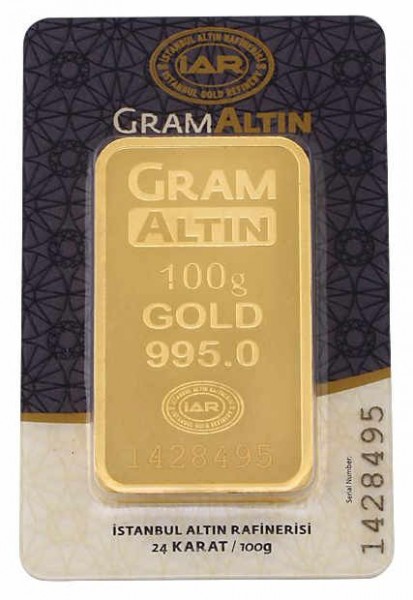 İAR 24 Ayar 100 Gram Altın