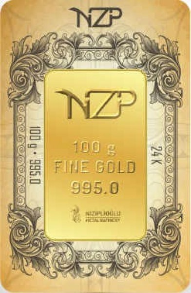 NZP 24 Ayar 100 Gram Altın