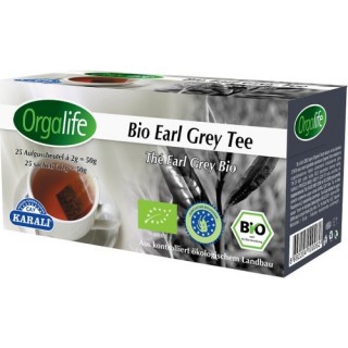 Karali Organik Earl Grey Bardak Poşet Çay 25 Adet