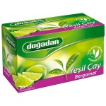 Doğadan Yeşil Çay Yumuşak İçimli Zencefil Limon Bardak Poşet 20 Adet resim