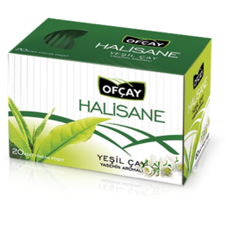 Ofçay Halisane Yeşil Çay Yaseminli 20 Adet