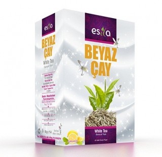 Esila Beyaz Çay Bardak Poşet 45 Adet