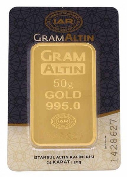 İAR 24 Ayar 50 Gram Altın