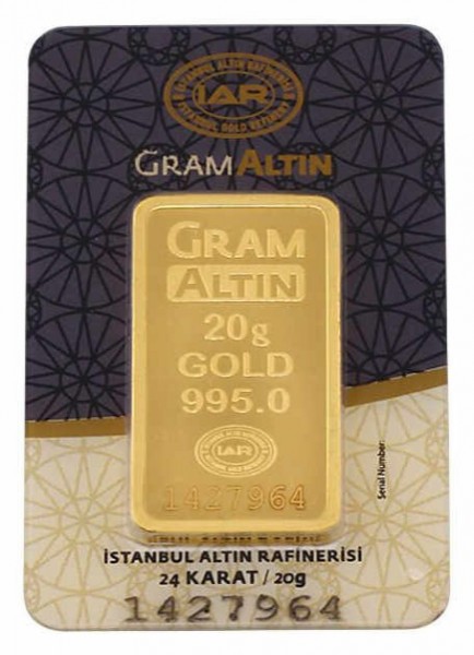 İAR 24 Ayar 20 Gram Altın