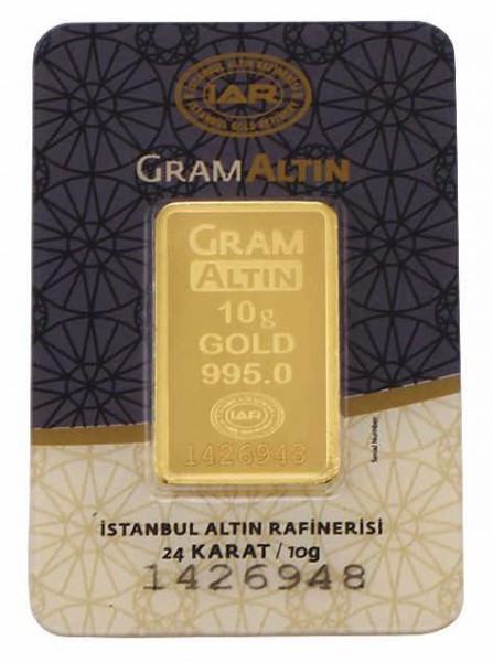 İAR 24 Ayar 10 Gram Altın