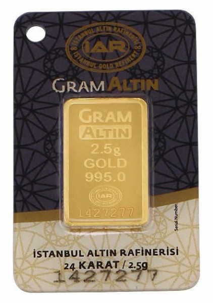 İAR 24 Ayar 2.5 Gram Altın