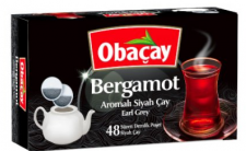 Obaçay Begamot Aromalı Harman Demlik Poşet Çay 48 Adet resim