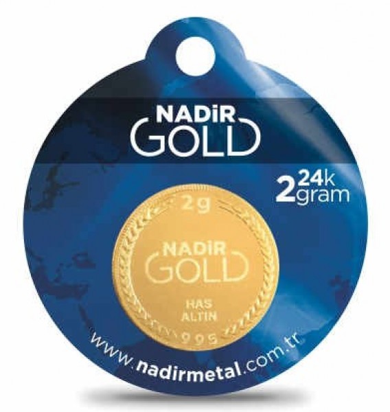 Nadir Gold 24 Ayar 2 Gram Altın