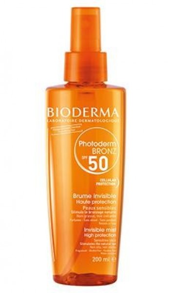 Bioderma Photoderm Bronz Brume 50+ Faktör Sprey 200 ml (50 Faktör)