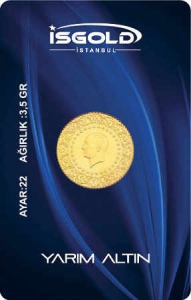 İsgold Yarım Altın