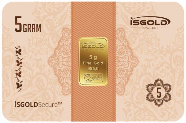 İsgold 24 Ayar 5 Gram Altın