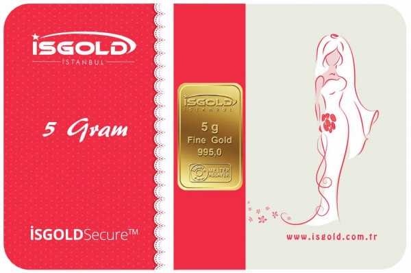 İsgold 24 Ayar 5 Gram Altın