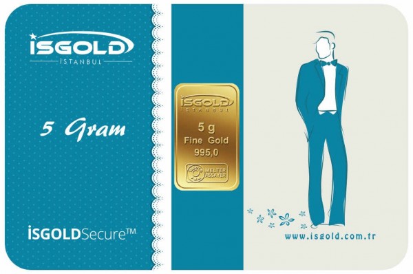 İsgold 24 Ayar 5 Gram Altın