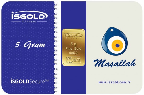 İsgold 24 Ayar 5 Gram Altın