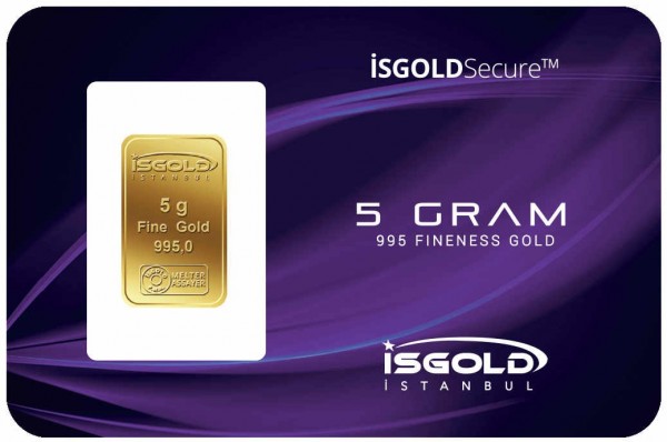 İsgold 24 Ayar 5 Gram Altın
