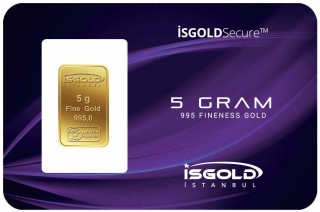 İsgold 24 Ayar 5 Gram Altın