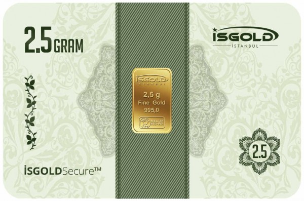 İsgold 24 Ayar 2.5 Gram Altın