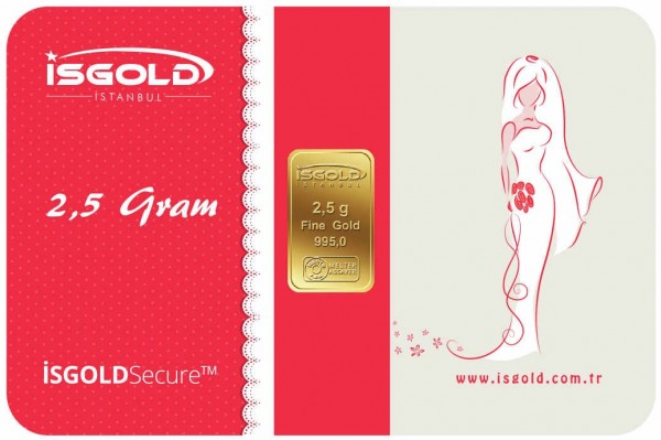 İsgold 24 Ayar 2.5 Gram Altın