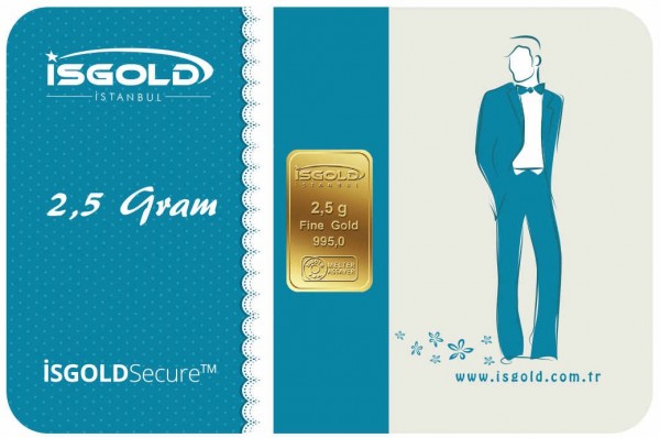 İsgold 24 Ayar 2.5 Gram Altın