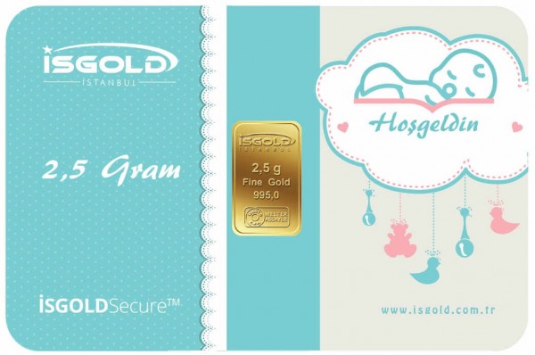 İsgold 24 Ayar 2.5 Gram Altın