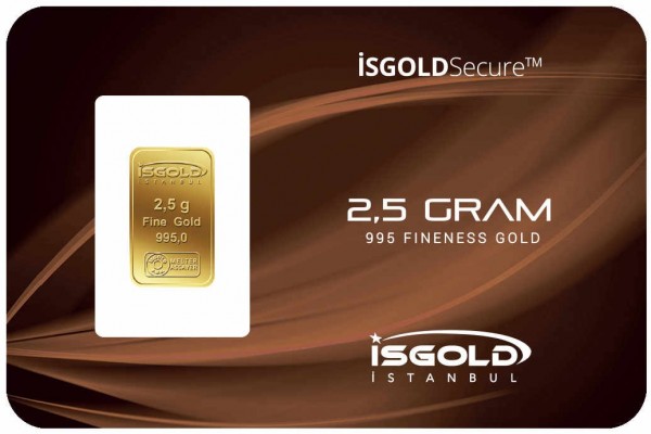 İsgold 24 Ayar 2.5 Gram Altın