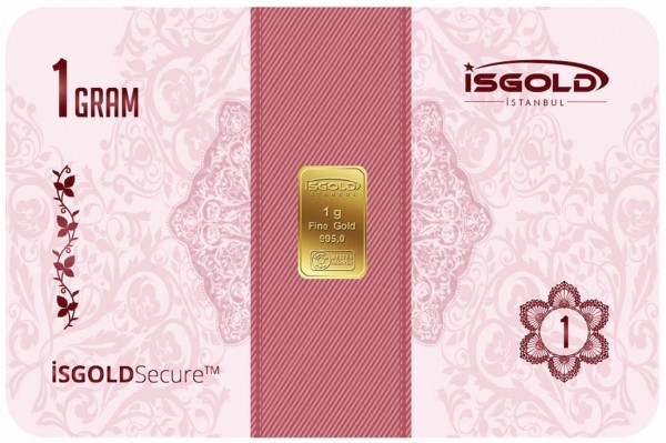 İsgold 24 Ayar 1 Gram Altın