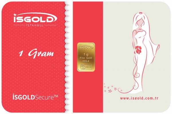 İsgold 24 Ayar 1 Gram Altın