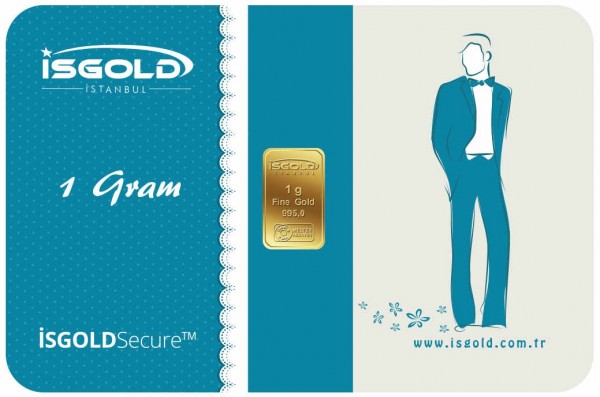 İsgold 24 Ayar 1 Gram Altın