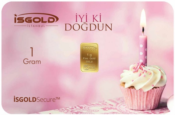 İsgold 24 Ayar 1 Gram Altın