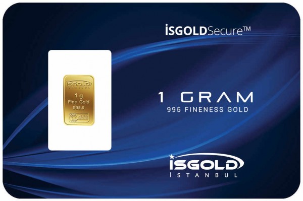 İsgold 24 Ayar 1 Gram Altın