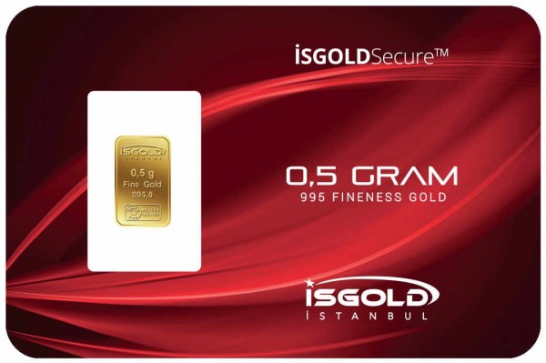 İsgold 24 Ayar 0.5 Gram Altın