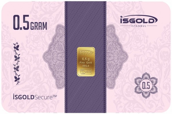 İsgold 24 Ayar 0.5 Gram Altın